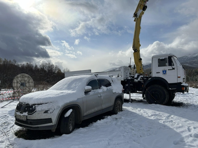 Опечатанная машина Усольцевых  | Источник: Алексей Тайганавт / NGS24.RU