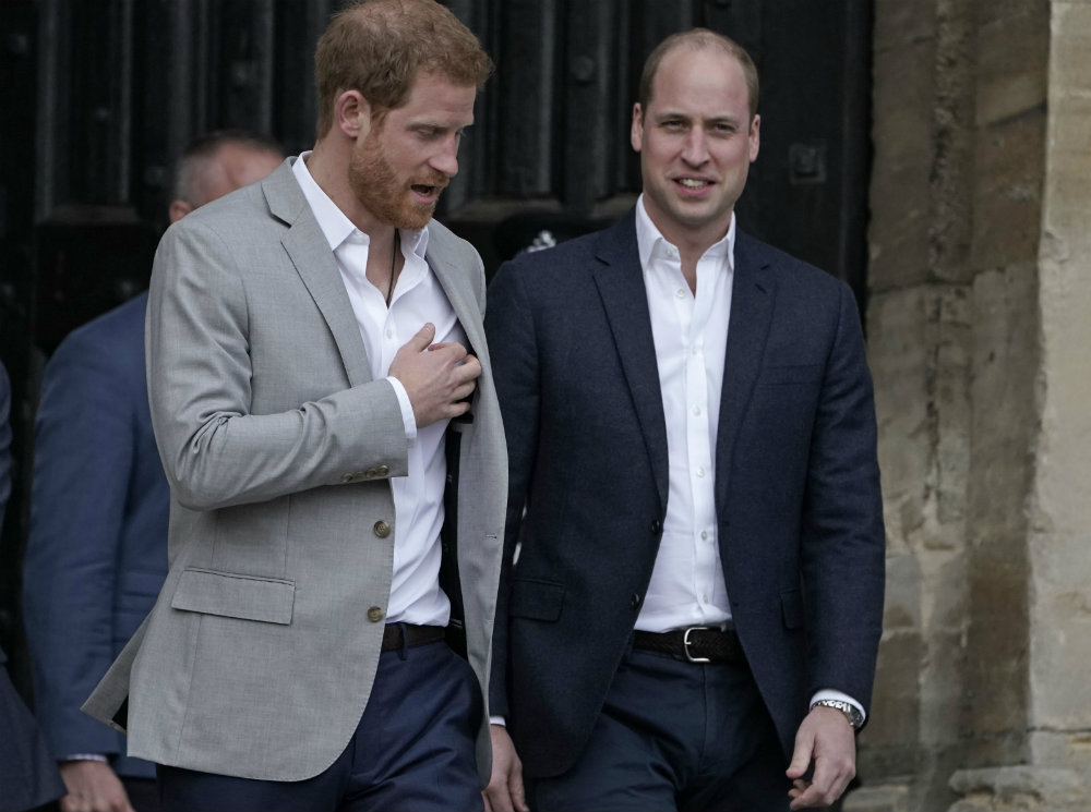 Принц Гарри и принц Уильям, май 2018 | marieclaire.ru