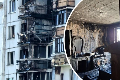 Пожар в Солнцево: последствия возгорания из-за капремонта