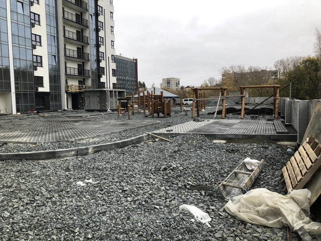 Сентябрьские фотографии застройщика&nbsp;— незадолго до получения акта ввода дома в эксплуатацию | Источник: «ДОМ.РФ»