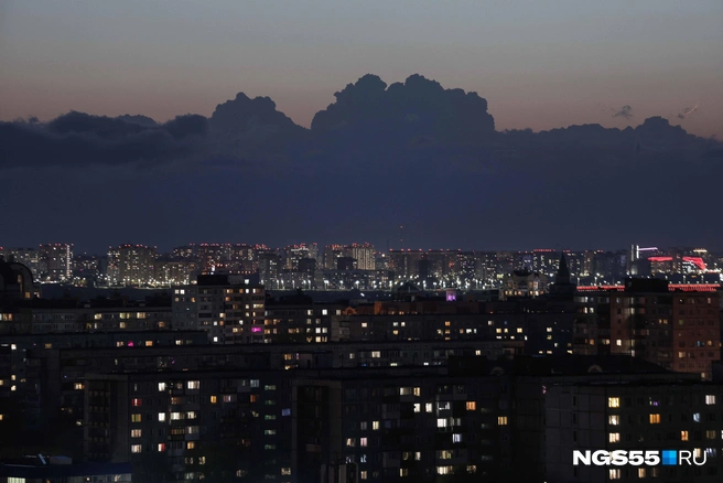 Дождливое настроение не отпускает наш регион | Источник: Евгений Софийчук / NGS55.RU