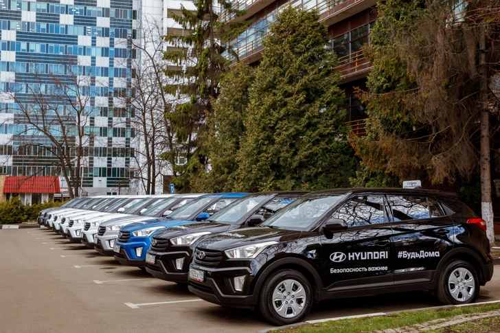 Hyundai обеспечит транспорт для российских врачей и волонтеров