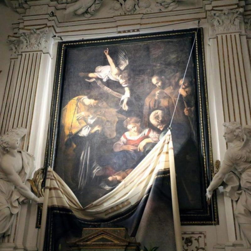 «Рождество со святыми», по слухам, могло осесть в руках сицилийской мафии | Источник: Arthive.com