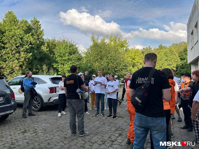 Волонтеров распределяют на городские и лесные задачи | Источник: Римма Багдасарян / MSK1.RU