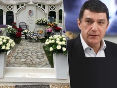 Кирилл Шубский установил памятник на могиле Веры Глаголевой за 12 млн рублей
