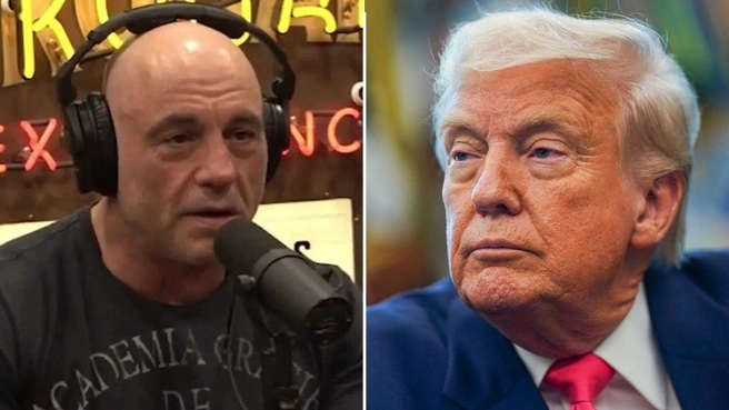 Роган ранее устроил тираду о преданных сторонниках Трампа. | Источник: @joerogan/youtube/mega