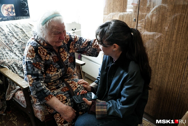 Валентина Павловна боится, что не дождется своего сына | Источник: Артем Устюжанин / MSK1.RU