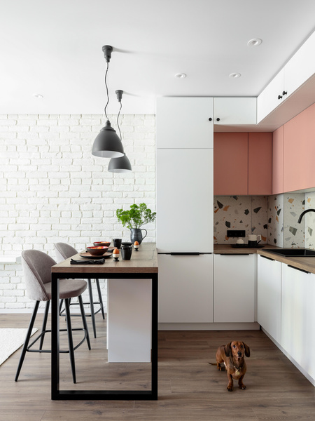 Маленькая белая кухня: 35+ примеров | myDecor