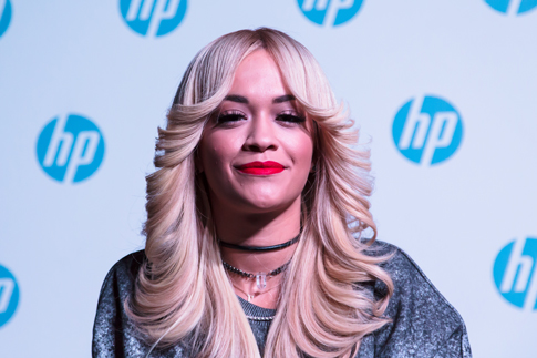 Рита Ора на пресс-конференции в Москве | Источник: Алексей Сподынейко