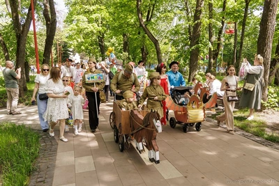 Семейный парад колясок прошел в Пензе