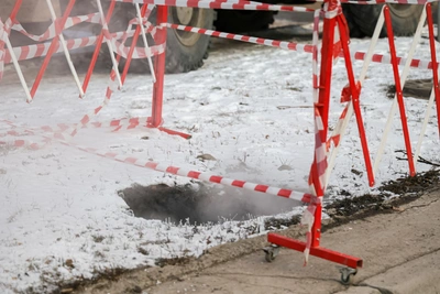 Часть Рубцовска без отопления после аварии на трубопроводе