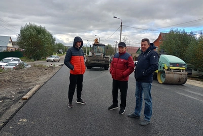 В Бессоновке завершают ремонт моста и дороги