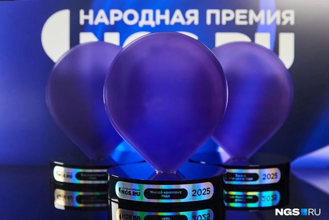 Так выглядит новая статуэтка для победителей «Народной премии НГС» | Источник: Александр Ощепков / NGS.RU