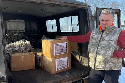 Сергей Дмитриев и Алексей Волков доставили помощь в Белгородскую область