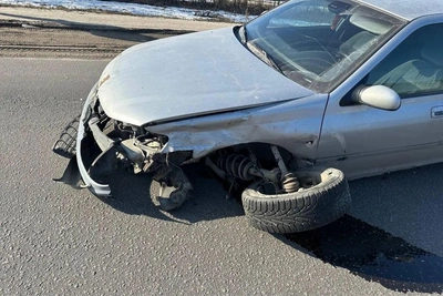 В Рамонском районе столкнулись две иномарки — есть пострадавший