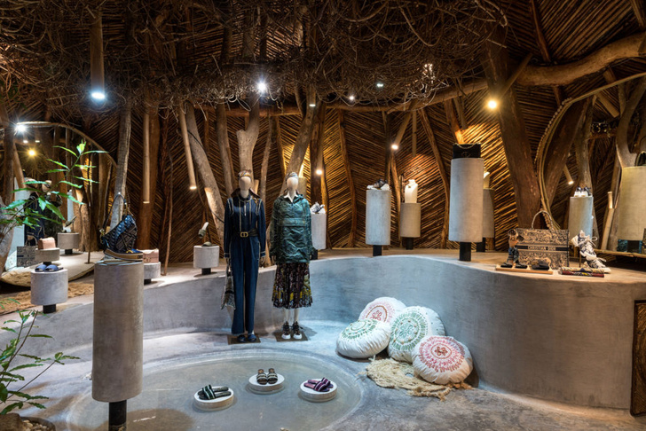 Отель Azulik с pop-up бутиком Dior в джунглях Тулума (фото 20)