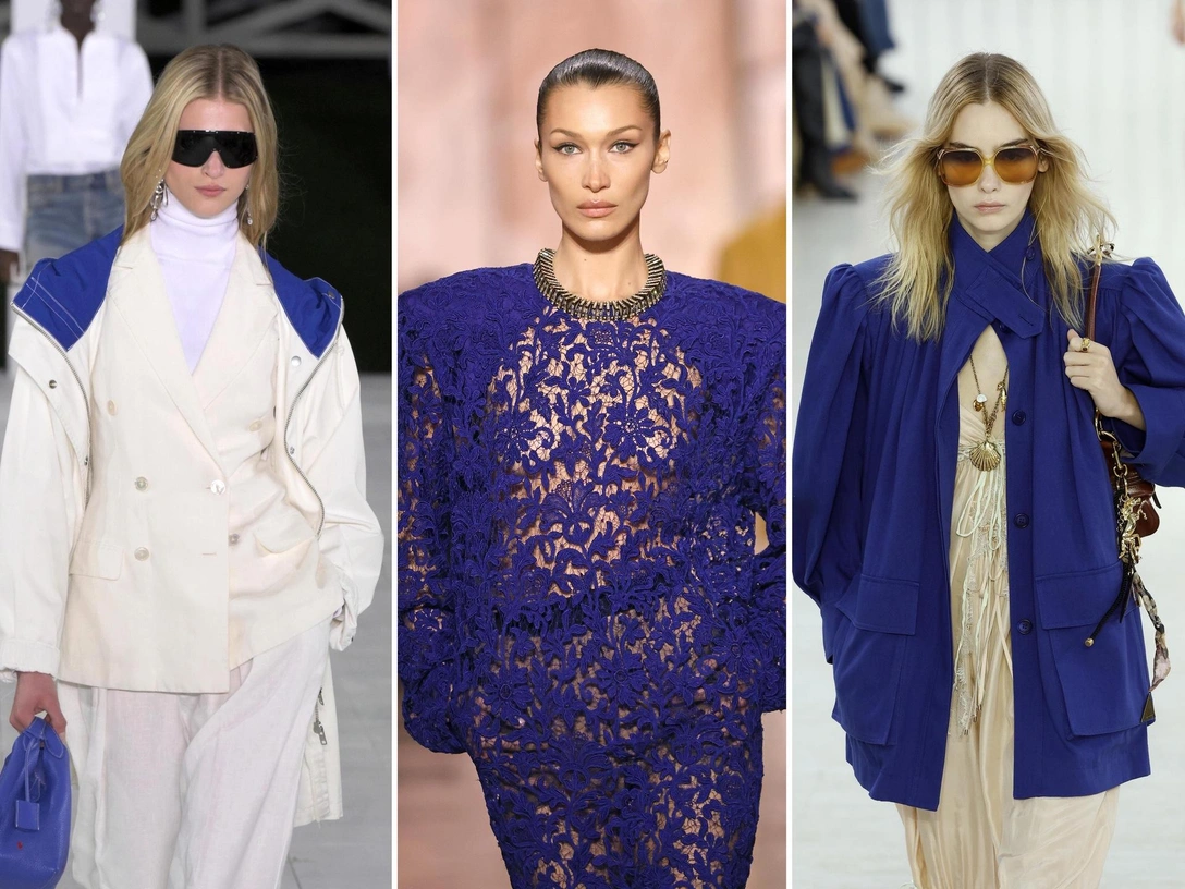 Синий Кляйна: история культового цвета и 8 стильных сочетаний | marieclaire.ru