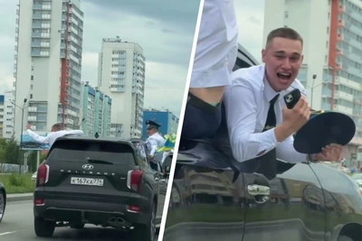 Улетный автопробег выпускников ЧВВАКУШа на внедорожниках