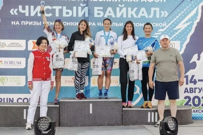 Забайкалка победила в марафоне «Чистый Байкал»