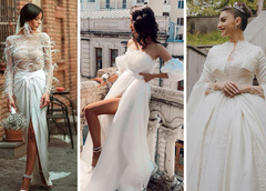 В каких платьях выходят замуж обычные грузинки: 20 реальных фото