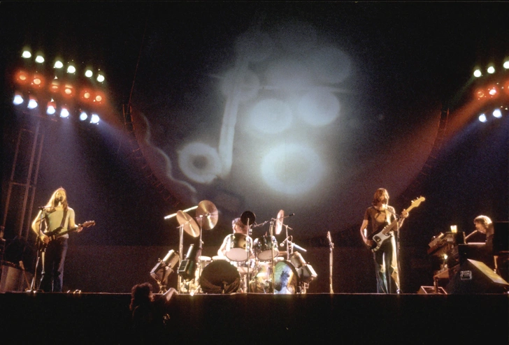 Концерт группы Pink Floyd в Лос-Анджелесе, 1975 год | Источник: Michael Ochs Archives/Getty Images
