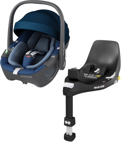 Автолюлька группа 0+ (до 13 кг) Maxi-Cosi Pebble 360 с базой isofix FamilyFix 360