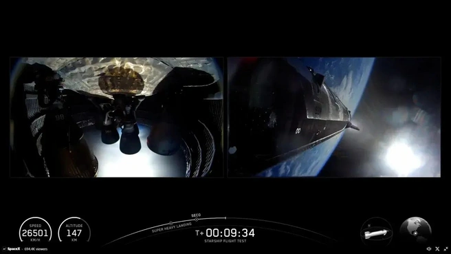 Источник: SpaceX, трансляция