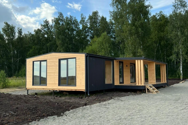 Покупка модульного дома в 1,5–2 раза дешевле обычного каркасного | Источник: DvaBobra