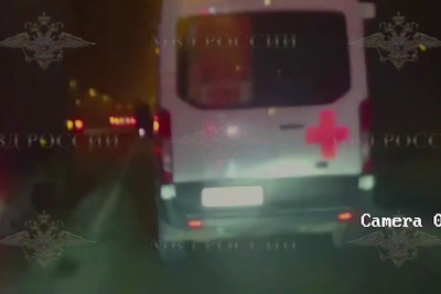 Пьяный угнал скорую в Волгограде: погоня попала на видео