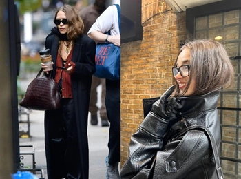 Olsen tuck: заправлять волосы под одежду — новый модный прием от сестер Олсен