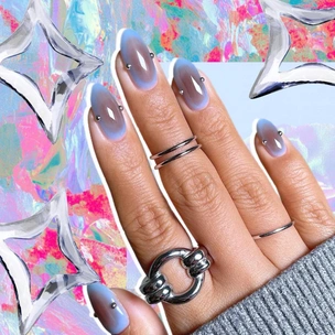 Маникюр с пирсингом — самый оригинальный нейл-тренд зимы 2025/26