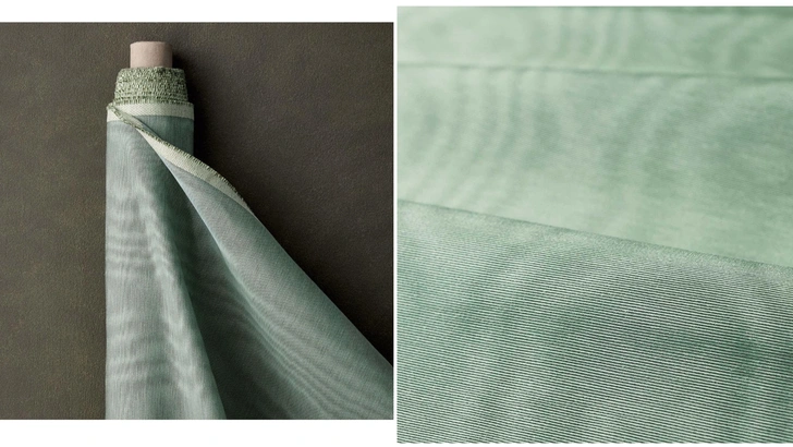 Текстиль с муаровым эффектом Moire, Zoffany. | Источник: manders.ru
