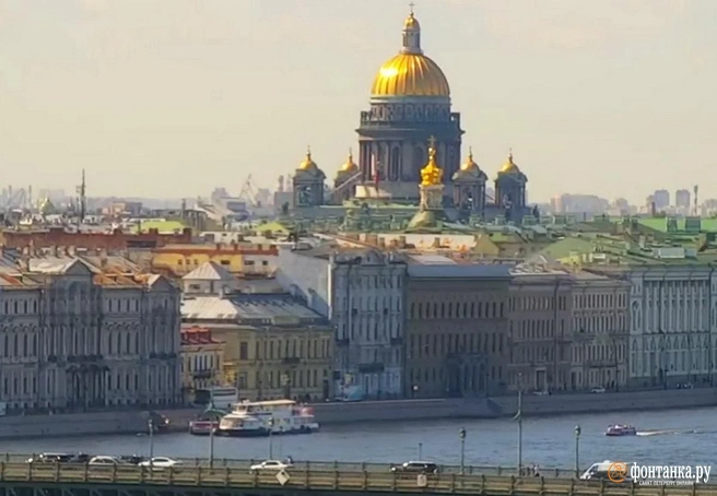 Пока в Петербурге жара, но уже скоро всё изменится. Что готовит нам погода | Источник: супервидовые камеры «Фонтанки»
