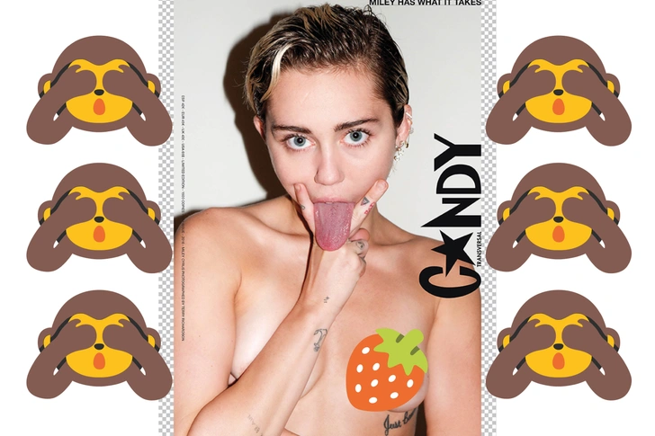 Майли Сайрус для Candy Magazine | Источник: Candy Magazine