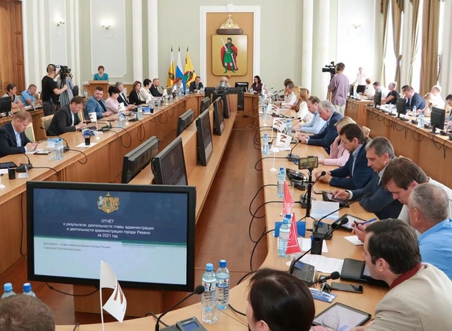 Сорокина выступила с отчетом о работе администрации Рязани за 2021 год | ya62.ru
