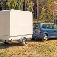 Двухкомнатная палатка с кухней: взгляните на оригинальный проект автоприцепа, который превращается в походное жилье