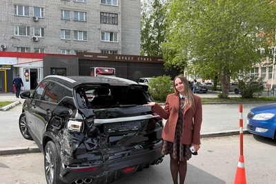 Автобус в Тюмени протаранил пять авто: ущерб 400 тыс. рублей