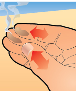 Химический фокус: как заставить пальцы дымиться