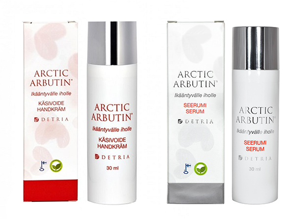 Лапландский бренд Arctic Arbutin с мощным антивозрастным компонентом в виде экстракта грибов чага