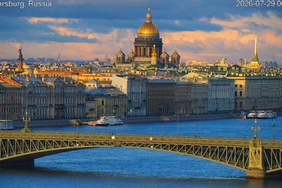 В Петербурге потепление и без осадков