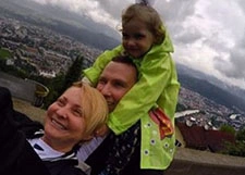 Светлана Пермякова путешествует по Европе в компании бывшего мужа