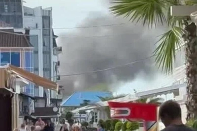 Пожар в Лазаревском: эвакуированы 20 человек