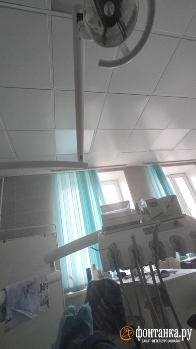 «Пациенты сидят с недосверленными зубами». Стоматологическая поликлиника в Невском районе и еще 6 домов остались без электричества | Источник: читатель «Фонтанки»