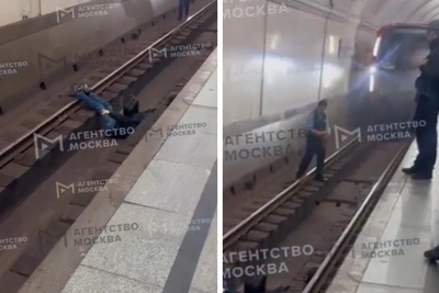Пассажир оказался на рельсах «Краснопресненской»: опубликовано видео