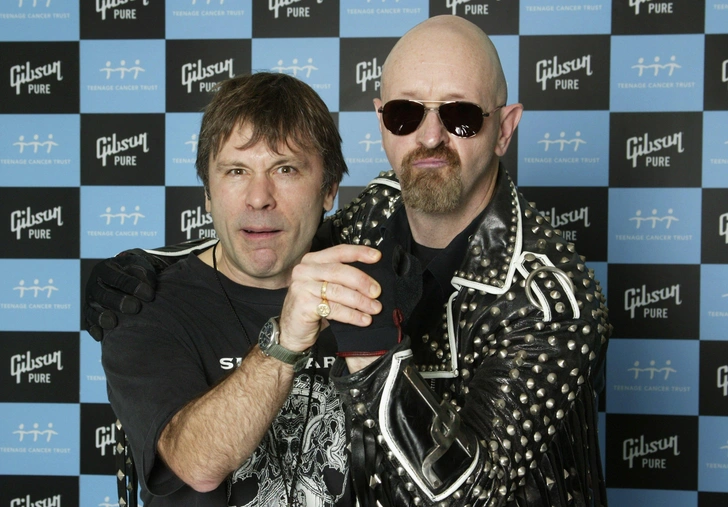 Брюс Дикинсон и Роб Хэлфорд, 2006 год | Источник: Jo Hale/Getty Images
