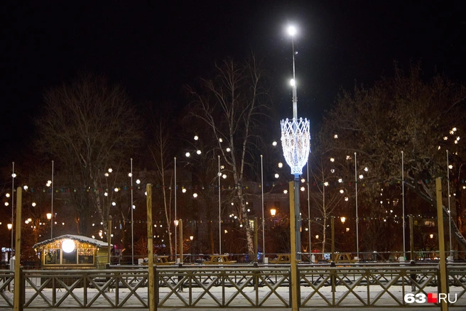 Вам кажется, что это просто огоньки? | Источник: Роман Данилкин / 63.RU