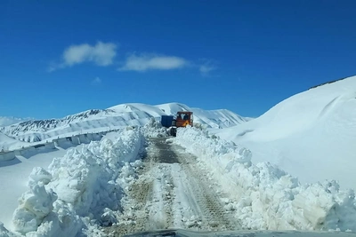 В Ботлихском районе дорога частично открыта, но движение запрещено