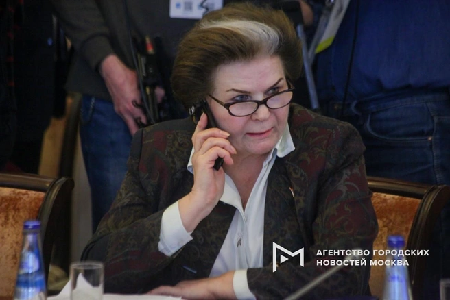 Заместитель председателя комитета Госдумы РФ по федеративному устройству и вопросам местного самоуправления Валентина Терешкова, 2020 год | Источник: Ведяшкин Сергей / Агентство «Москва»