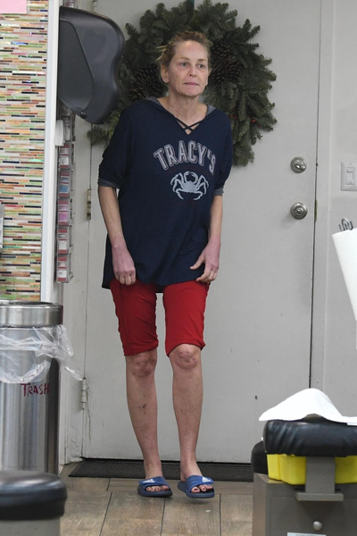Как выглядит Шэрон Стоун без грима и фотошопа