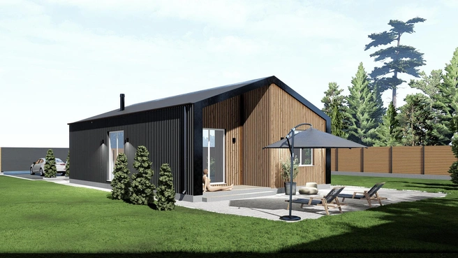 На придомовой территории от 6 до 8 соток можно оборудовать зону отдыха | Источник: «Новимакс»